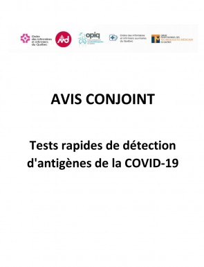 Avis Conjoint Test Rapides